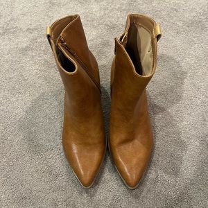 Western short heeled booties